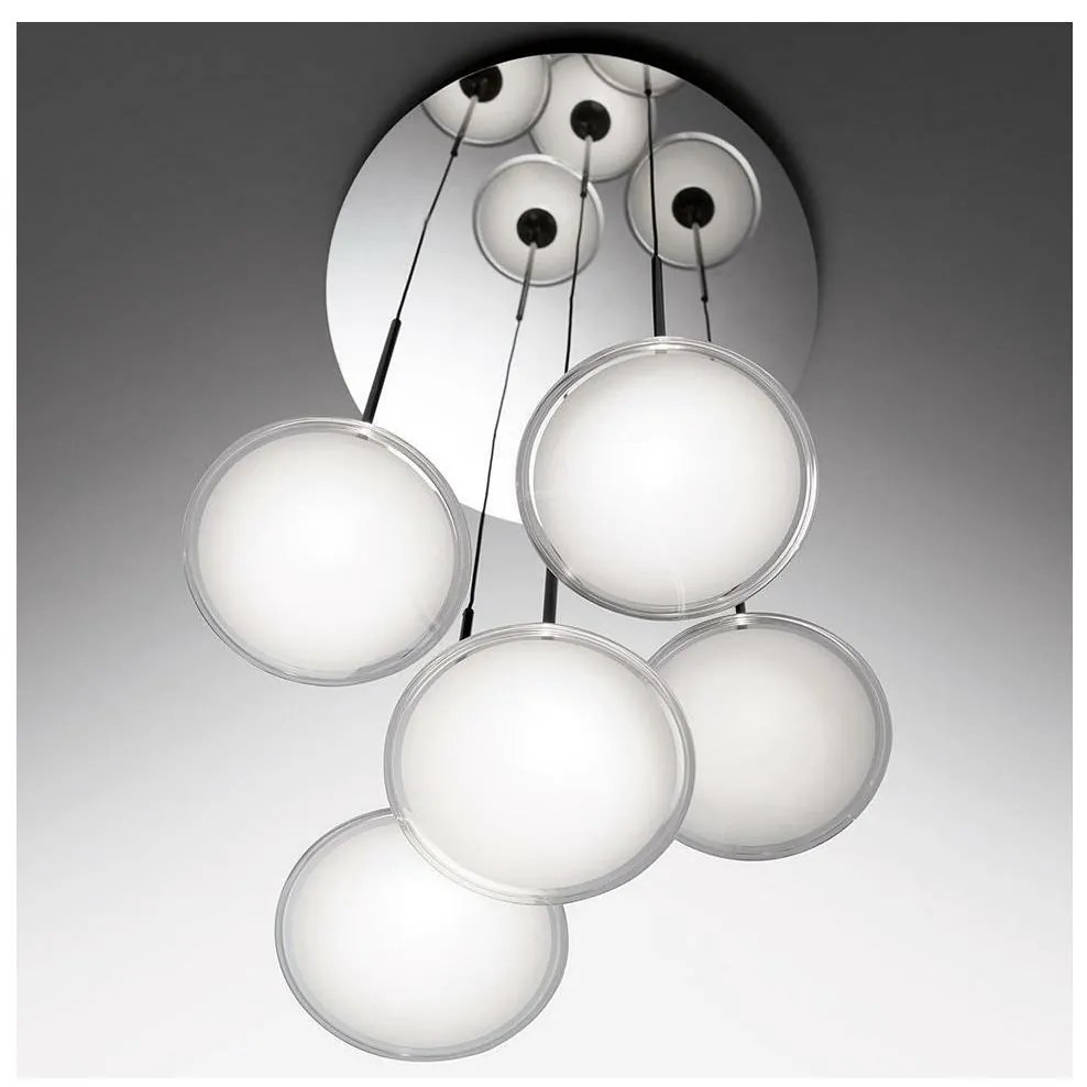 Artemide 0355030A - LED Ściemnialny żyrandol na lince ORSA CLUSTER LED/37W/230V 3000K