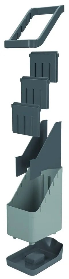 Czarny stojak na sztućce Keep-Tex - Metaltex