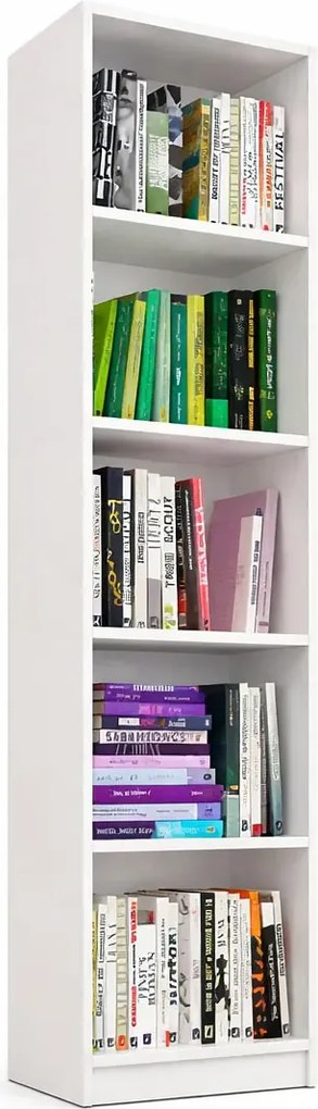 Regał Na Biały Książki 60 Cm M5-K16