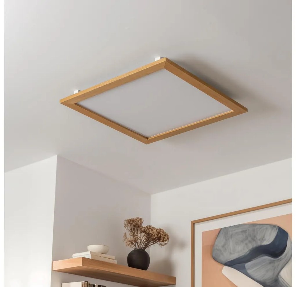 Eglo - Panel LED RGB 30,5W SALOBRENA-C brązowy + DO, ściemnialny