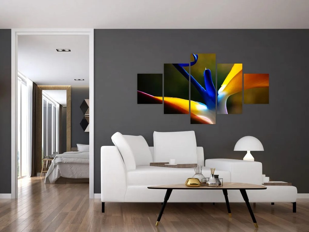 Obraz - Egzotyczny kwiat (125x70 cm)