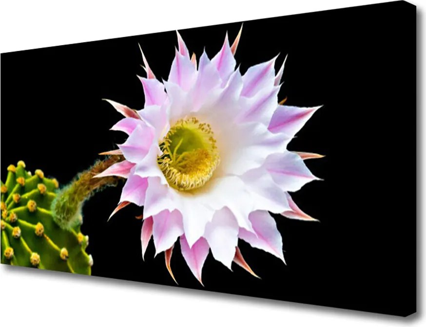 Obraz na płótnie Eteryczna Ozdoba Kwiatowa