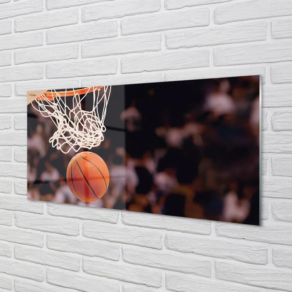 Szklany Panel Klasyka Gry w Koszykówkę
