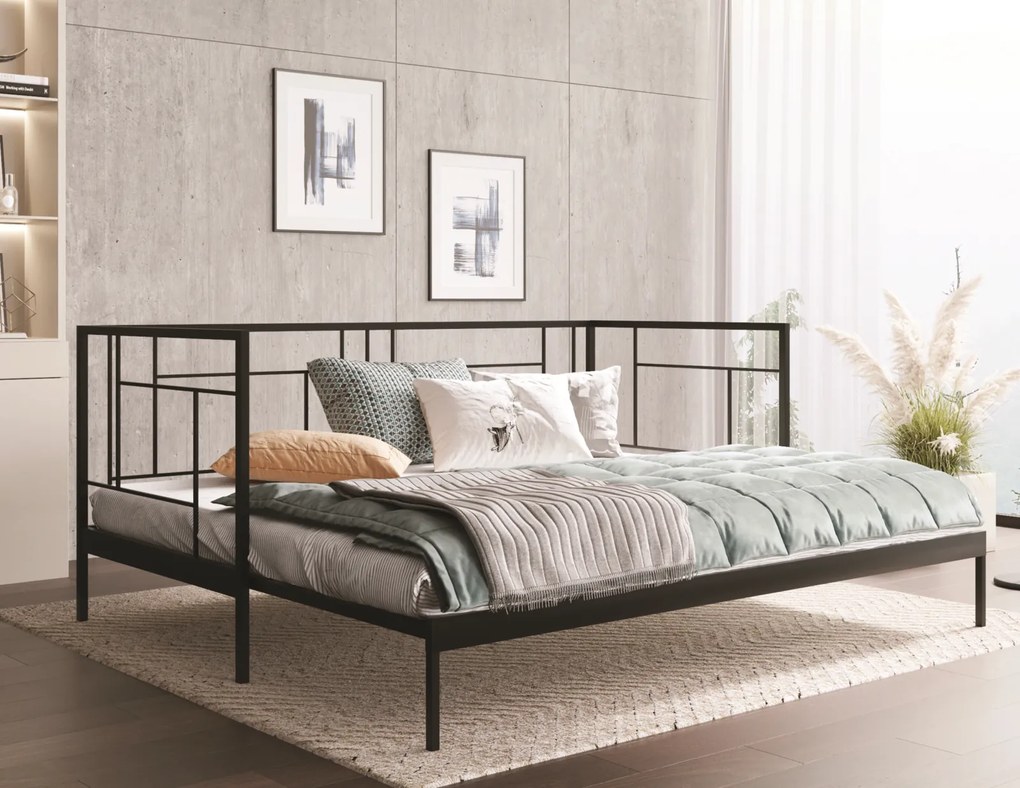 Łóżko/sofa rozsuwana Porto metalowa