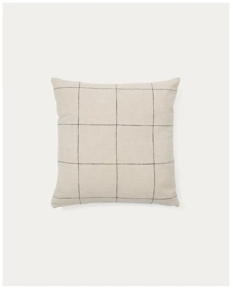 Poszewka na poduszkę z mieszanki lnu 45x45 cm Ayame – Kave Home