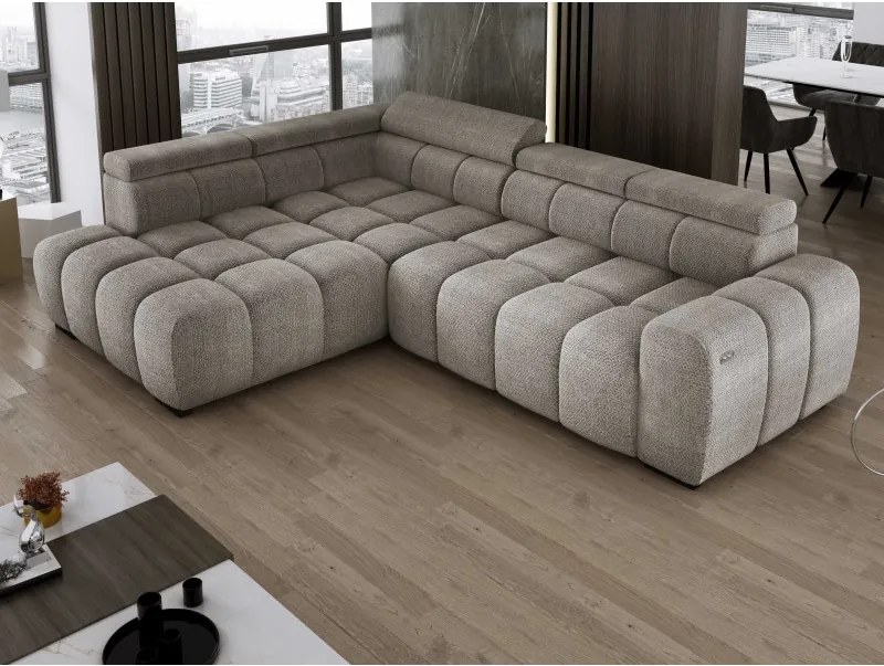 Narożnik BULL L Lewostronny z Elektryczną Regulacją EDEN 07 WERSAL