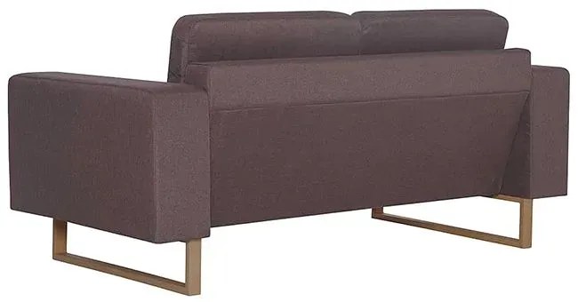 Elegancka dwuosobowa sofa- taupe P3-R81