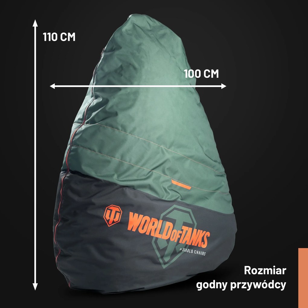 Pufa gamingowa Diablo, World of Tanks