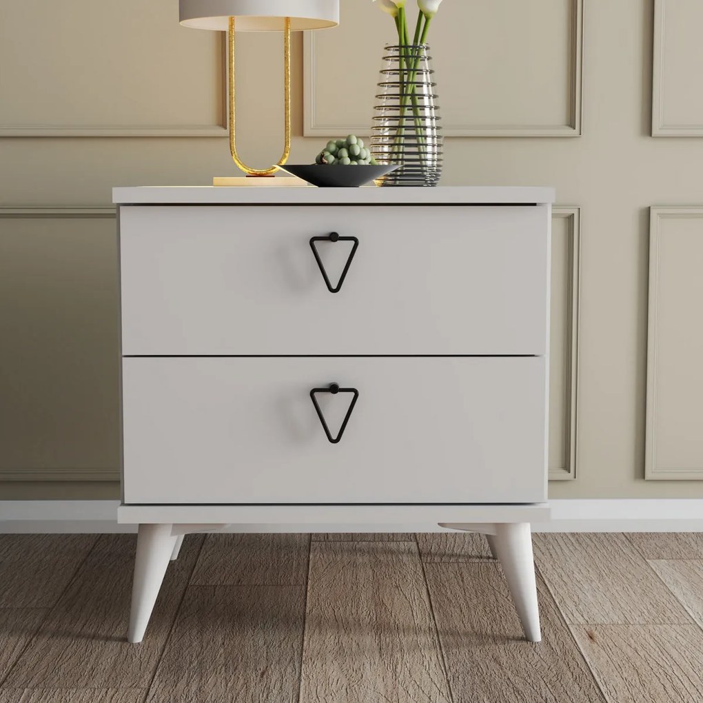 Stolik nocny Versa-Ce White