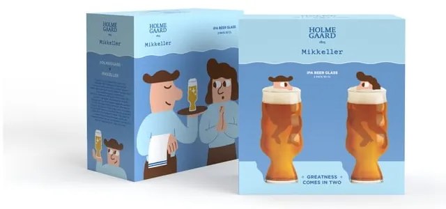 Szklanki zestaw 2 szt. do piwa 500 ml Mikkeller – Holmegaard