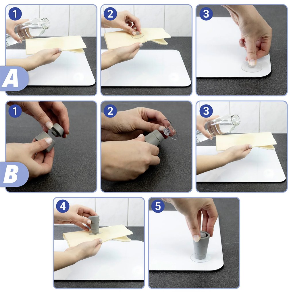 Szklane płyty ochronne HERBS na kuchenkę - 2 sztuki, WENKO