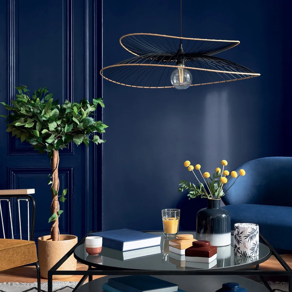 Lampa wisząca ALARA z metalowym kloszem, Ø 69 cm