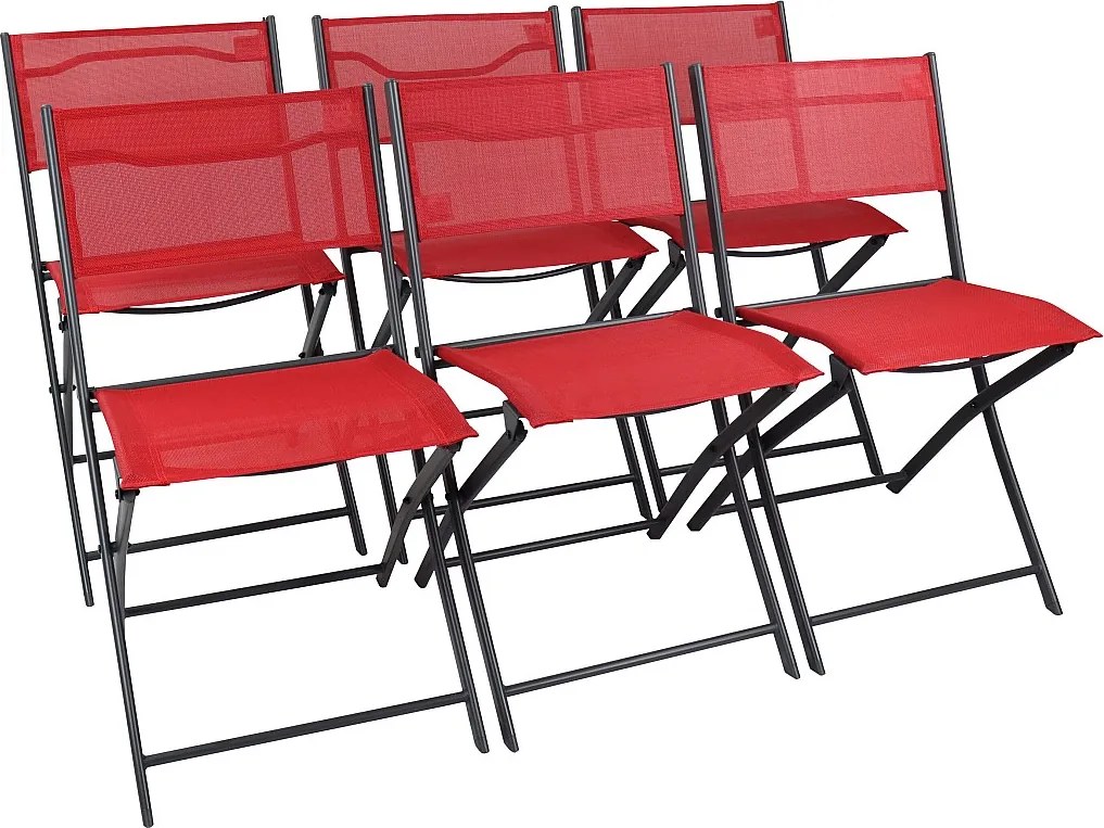6-częściowe krzesło ogrodowe składane Sumila