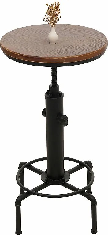 Stolik barowy MCW-N23,  brązowy