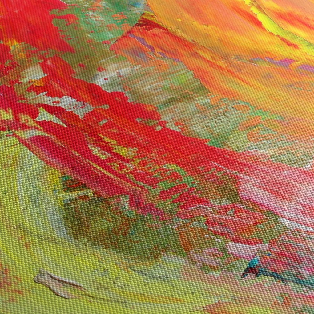 Obraz abstrakcji - malarstwo (70x50 cm)