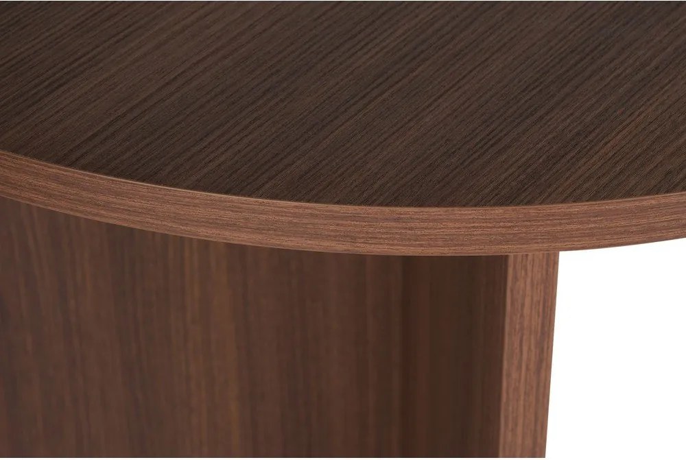 Stół w dekorze orzecha 89,5x180 cm Sablin – Kalune Design