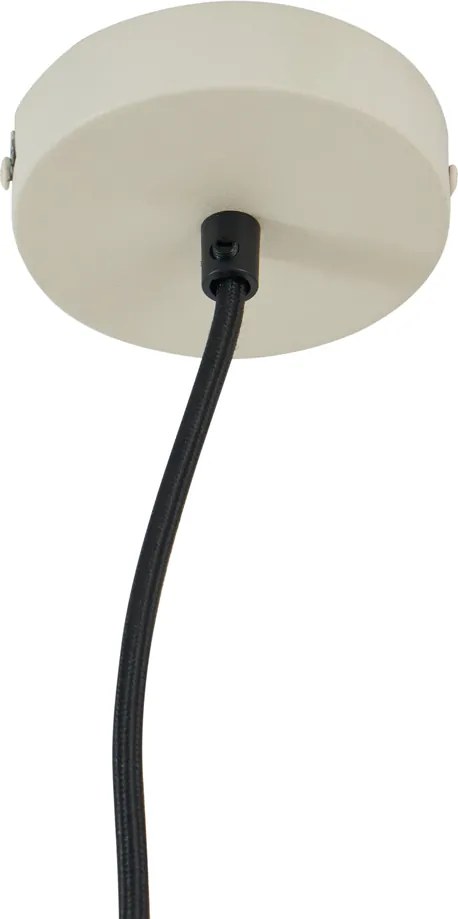 Industrialna lampa wisząca beżowa 4-punktowa - Cage Rack