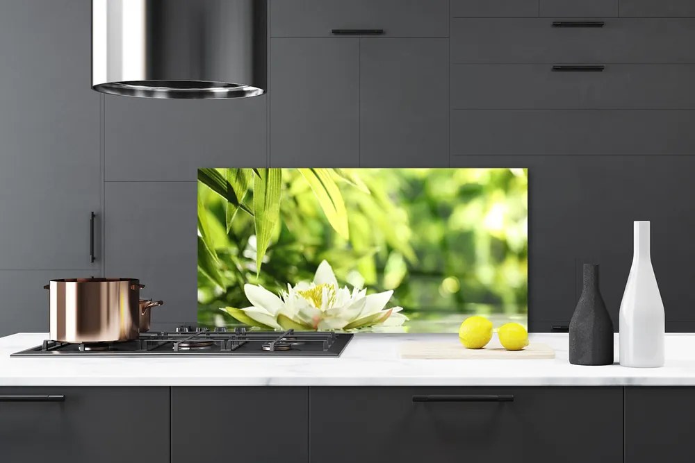 Panel Kuchenny Duet Kwiatu I Liści