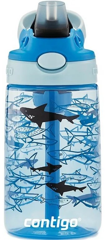 Contigo Butelka dla dzieci Easy Clean 420 ml Blue Sharks