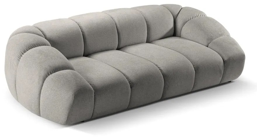 Jasnoszara sofa 254 cm Diana – Micadoni