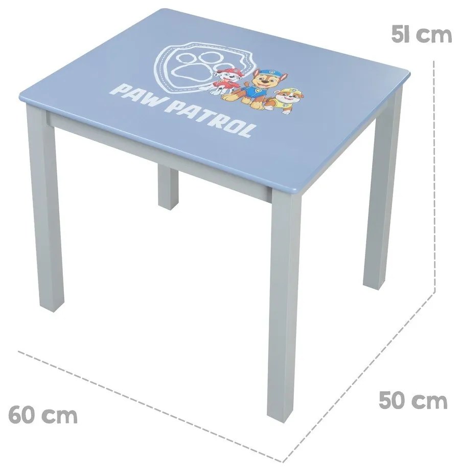 Zestaw mebli dla dzieci 2 szt. Paw Patrol – Roba