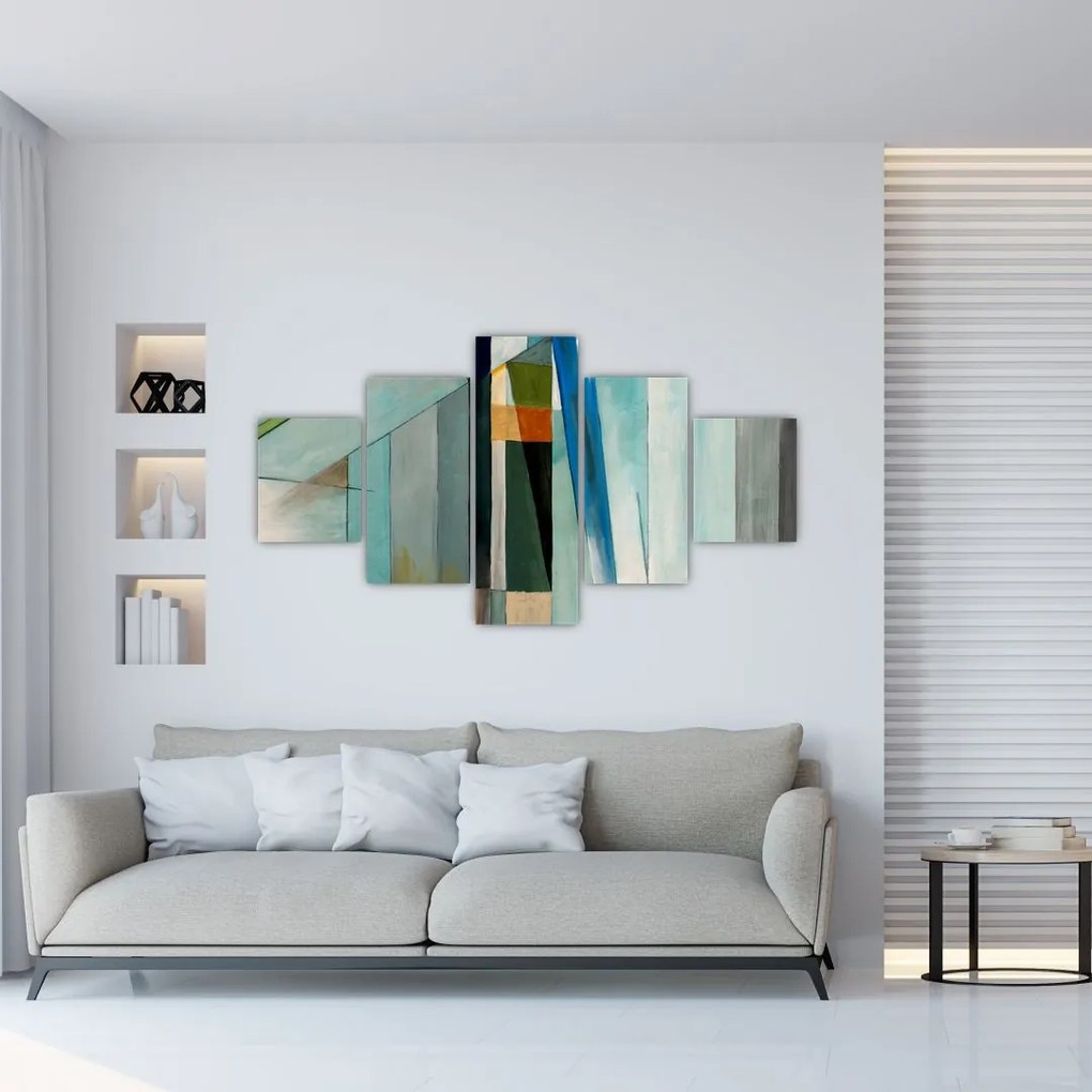 Obraz - Abstrakcja (125x70 cm)