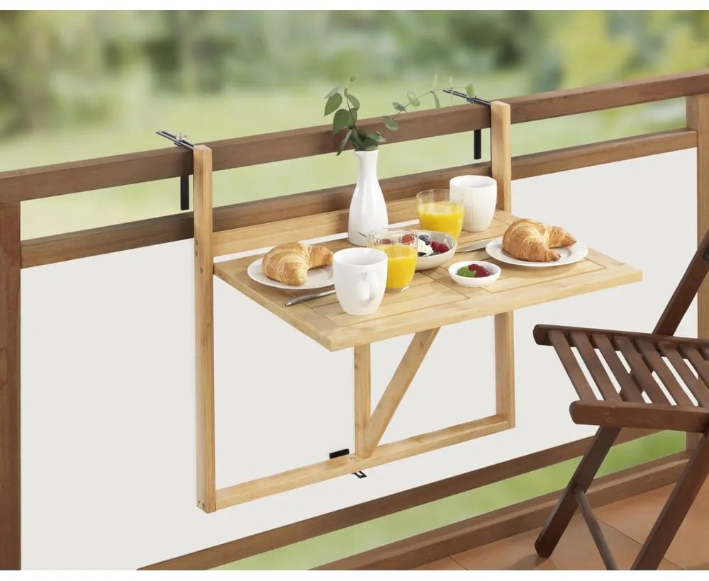 Stolik bambusowy 44x64 cm Waikiki – Wenko
