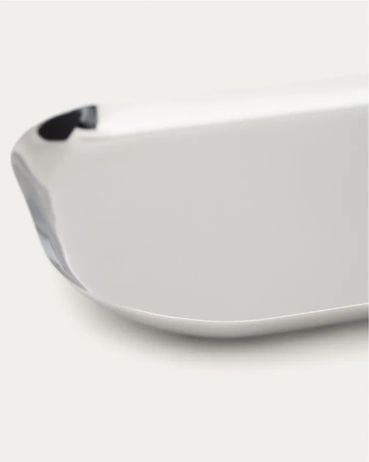 Tace do serwowania ze stali nierdzewnej zestaw 2 szt. 15x29 cm Nirela – Kave Home