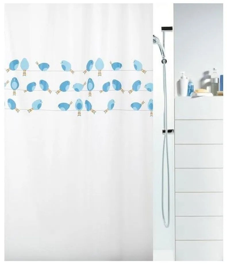 Zasłona prysznicowa 180x200 cm Birdy – Spirella