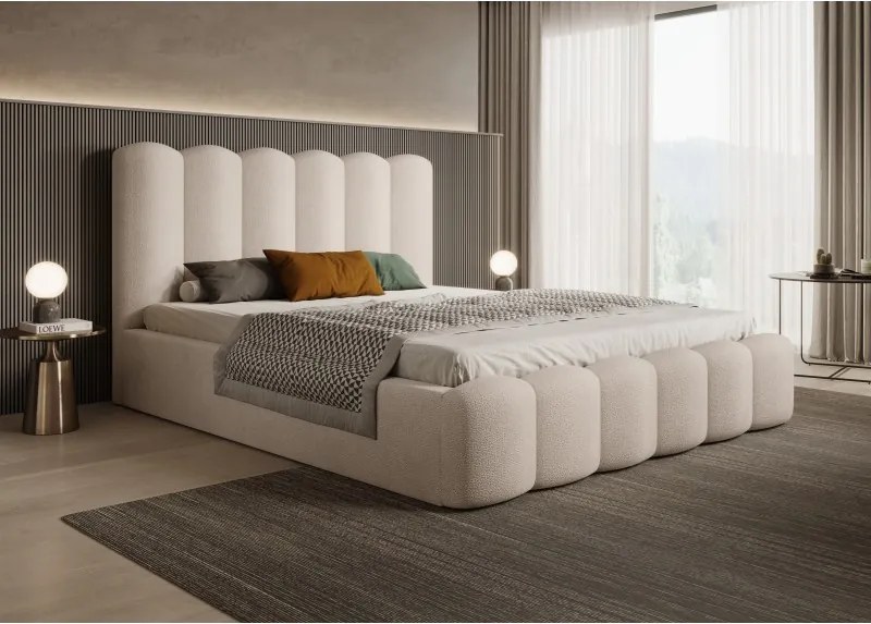 Łóżko Mona V 180 w tkaninie Perfect Harmony 02