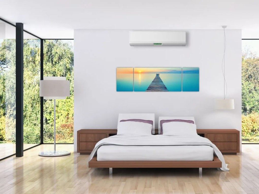 Obraz - Molo do nieskończoności (170x50 cm)