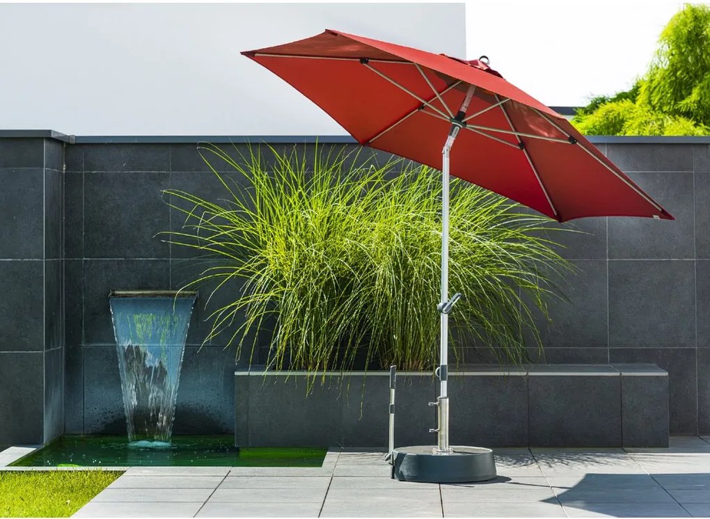 Doppler EXPERT parasol ogrodowy 280 cm bordowy