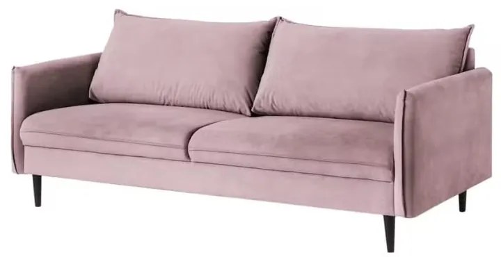 Lawendowa aksamitna sofa 203 cm Juli – Ropez