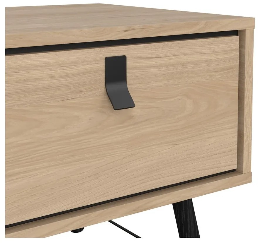 Stolik w naturalnym kolorze 48x102 cm Ry – Tvilum