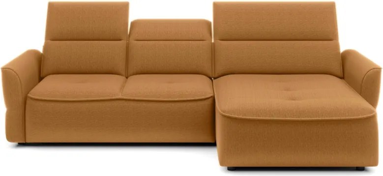 Narożnik MURILLO S Mini z elektryczną regulacją siedziska Prawostronny w tkaninie VOGUE 09 WERSAL