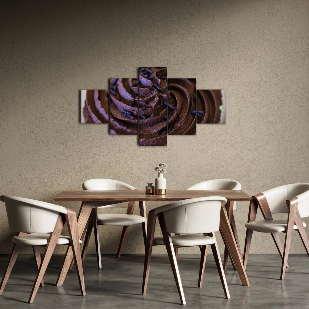 Obraz - Czekoladowa babeczka (125x70 cm)