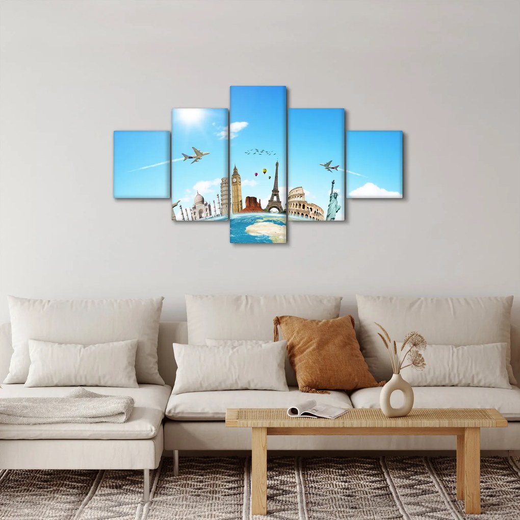 Obraz - Podróże (125x70 cm)