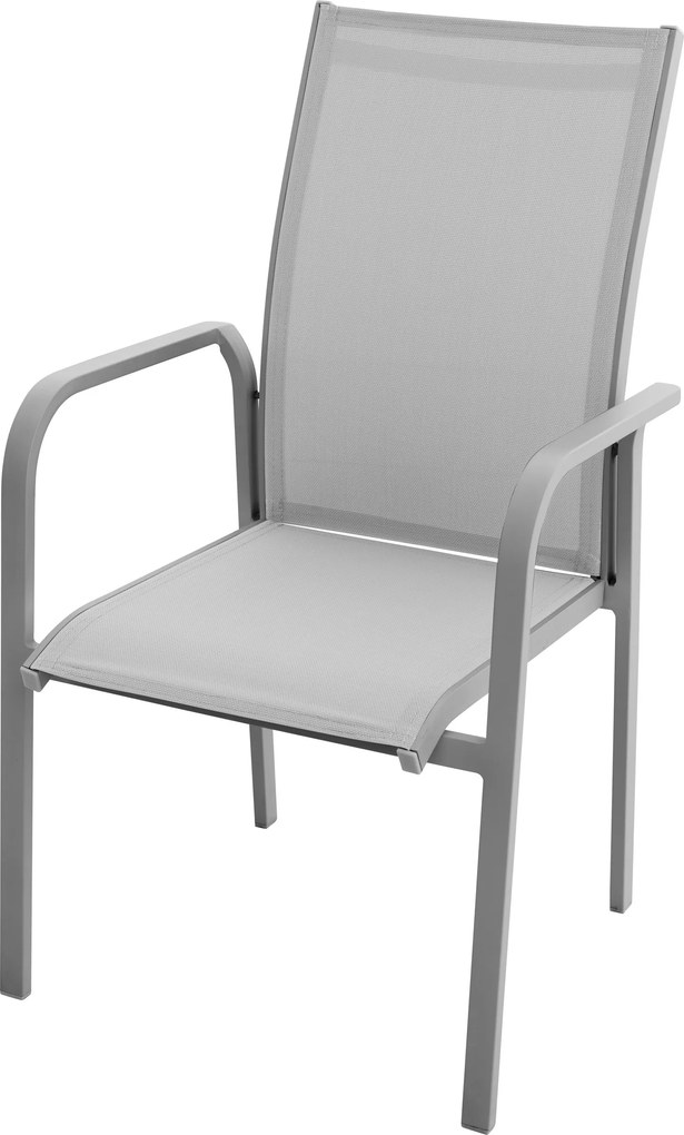 Doppler EXPERT PLUS AVERSA TEAK szara, +1 ogrodowy zestaw wypoczynkowy 4+2