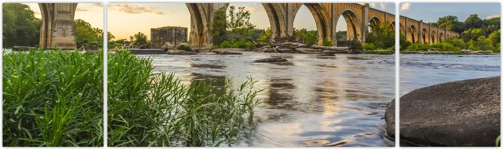 Obraz - Most kolejowy w Richmond (170x50 cm)