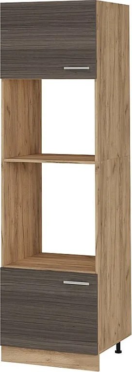 Szafka do mikrofalówki szlachetna szarość 60x57.2x206.8 r-line