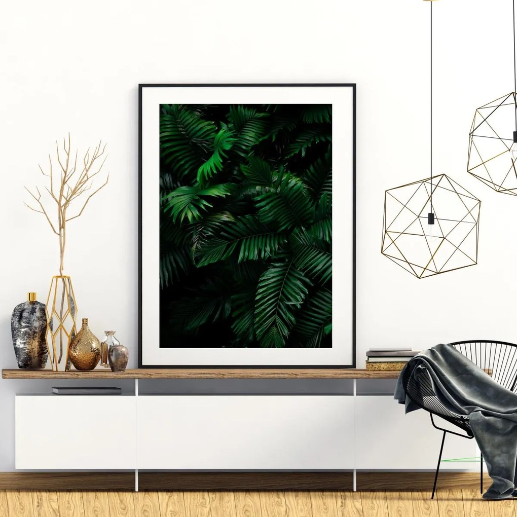 Plakat - Palmowa dżungla (A4)