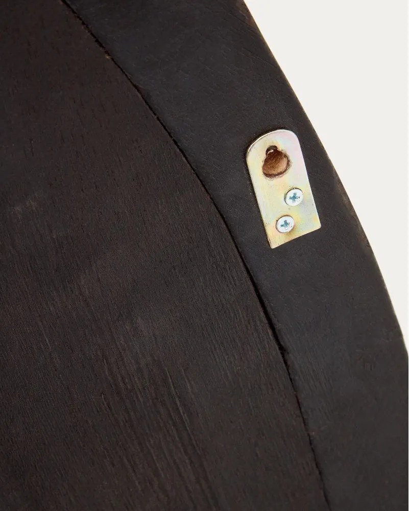 Lustro z drewnianą ramą ścienne 60x110 cm Magrit – Kave Home