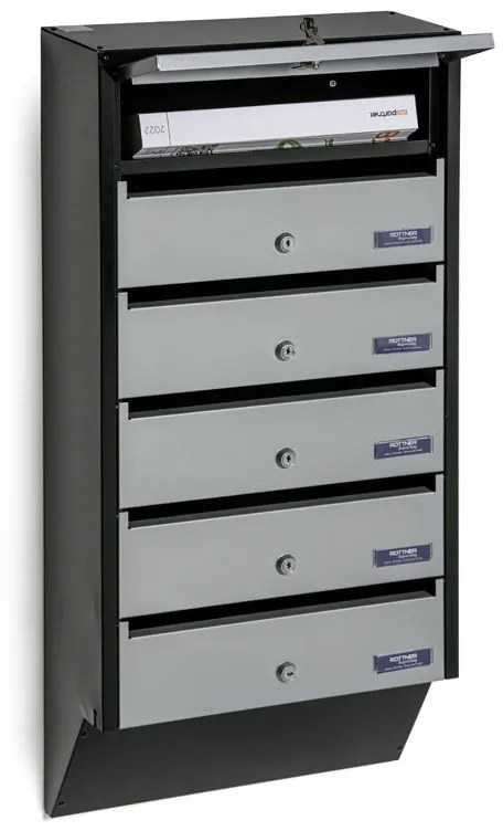Modułowa skrzynka pocztowa na listy DEPOT 6