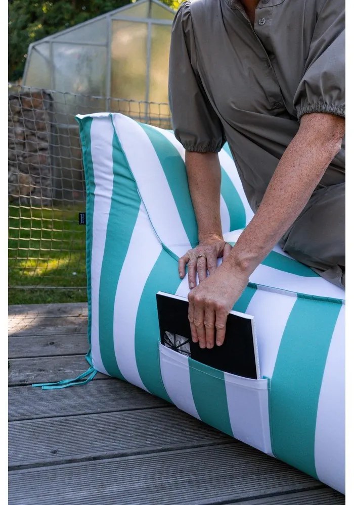 Biało-zielony ogrodowy worek do siedzenia – Bonami Essentials