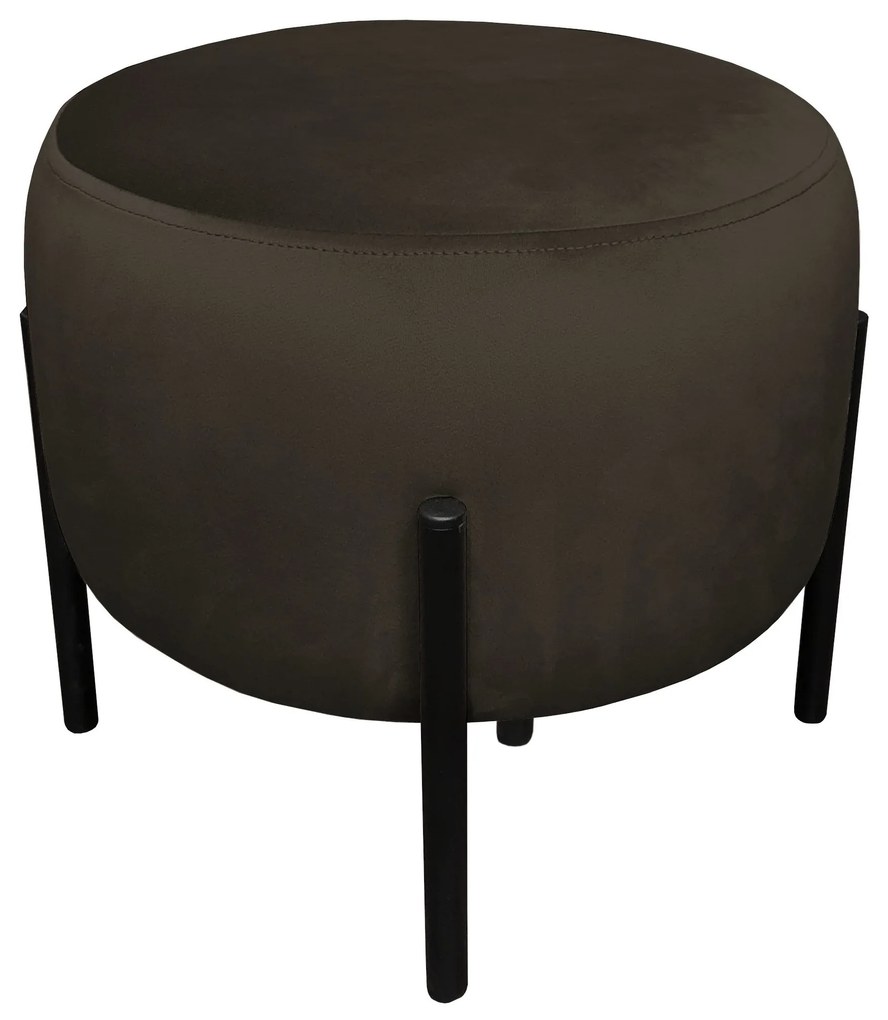 Pufa OLA LOFT ławka podnóżek metal MG05