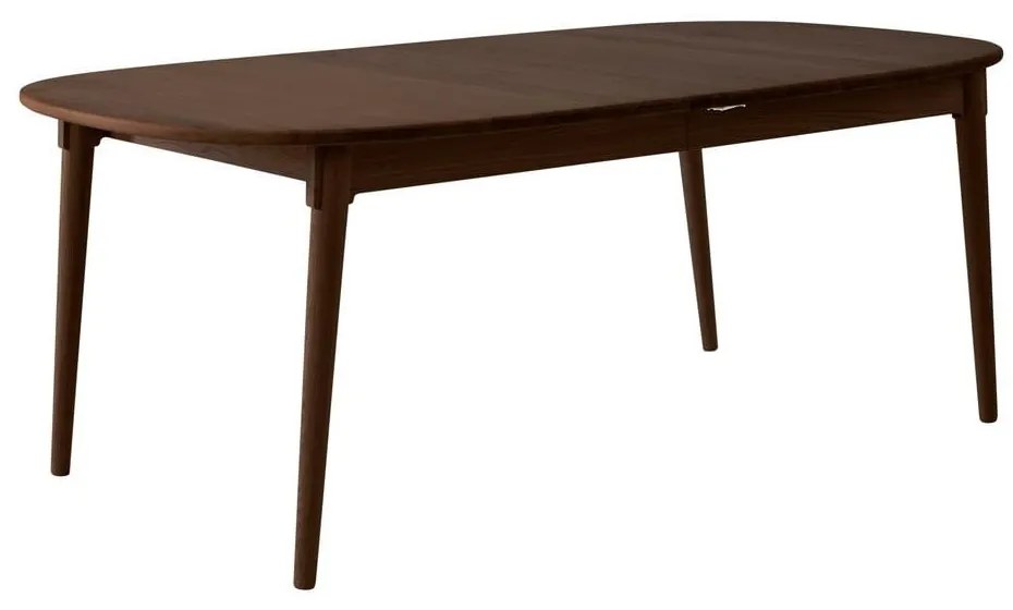 Rozkładany stół z dodatkowym blatem z litego drewna dębowego 106x184 cm Miro – Hammel Furniture