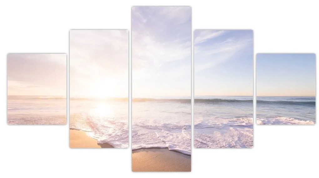 Obraz piaszczystej plaży (125x70 cm)