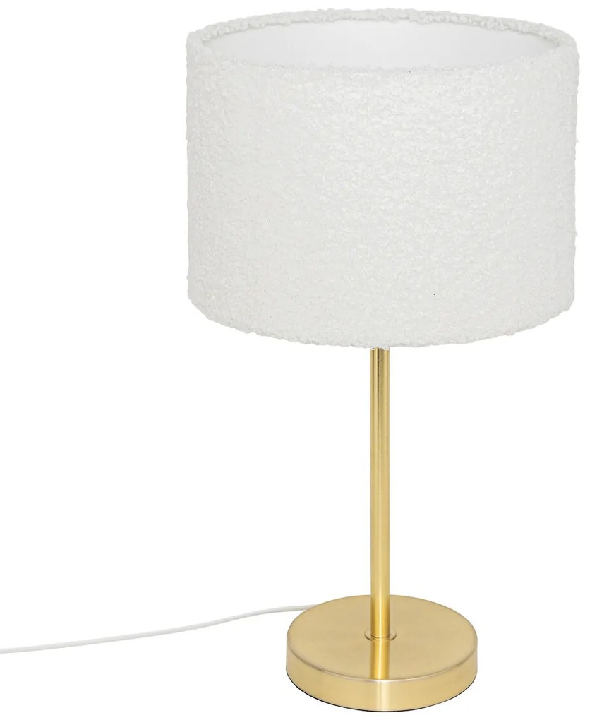 Lampa stołowa z kloszem boucle TINA, wys. 49 cm
