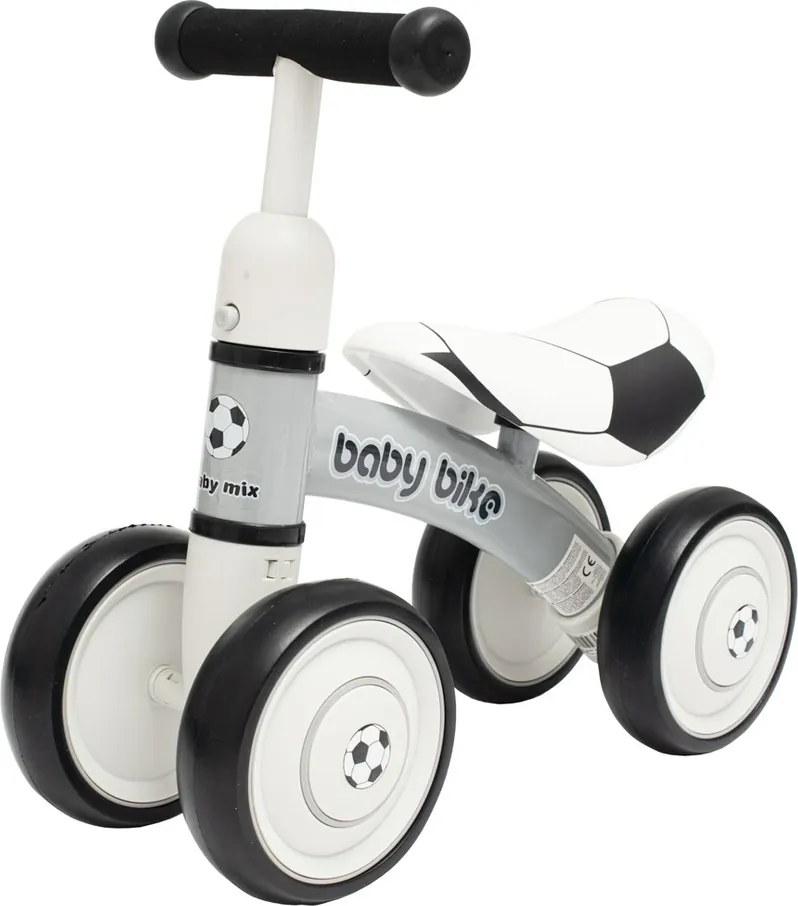 Baby Mix Rower biegowy dla dzieci Bike, czarno-biały