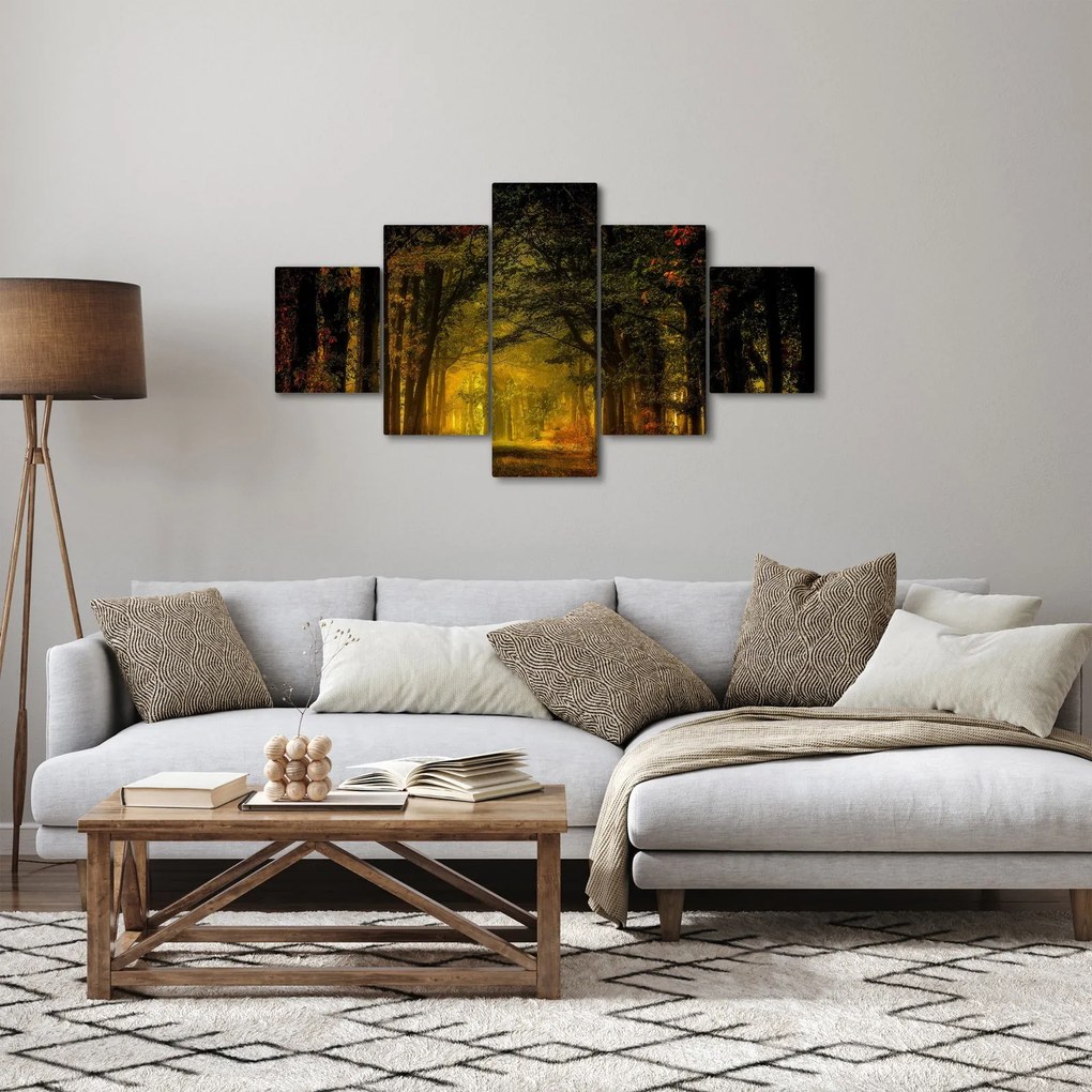 Obraz lasu (125x70 cm)